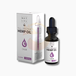 Custom Printed Hemp Oil Boxes - Image 1