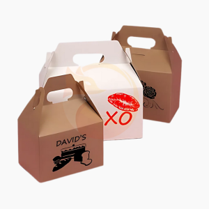 Custom Printed Kraft Gable Boxes - Image 3