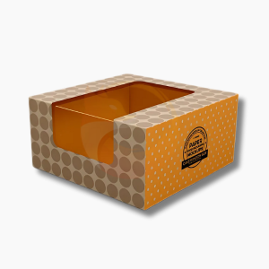 Custom Printed Kraft Window Boxes 2 Custom Boxes,Premium Packaging