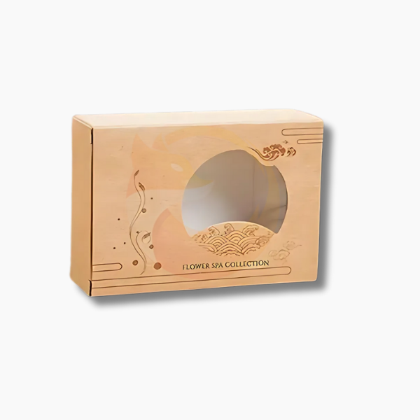 Custom Printed Kraft Window Boxes 3